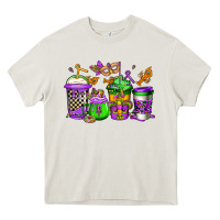 Cream mardi gras crawfish coffee Heavy Core Tee - Jasminsmagicworld