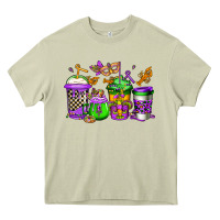 Mossy mardi gras crawfish coffee Heavy Core Tee - Jasminsmagicworld