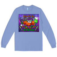 Colony Blue i care for the cutest pumpkins in the patch tumbler Long Sleeve Tee - BundleAndBundleShop