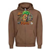 Chestnut zoo vibes Zipper Hoodie - JahusDesignShop