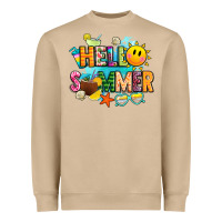 Mushroom hello summer Heavyweight Sweatshirt - JahusDesignShop