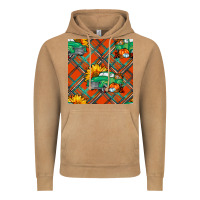 Vintage Camel fall truck seamless pattern Vintage Hoodie - BundleAndBundleShop