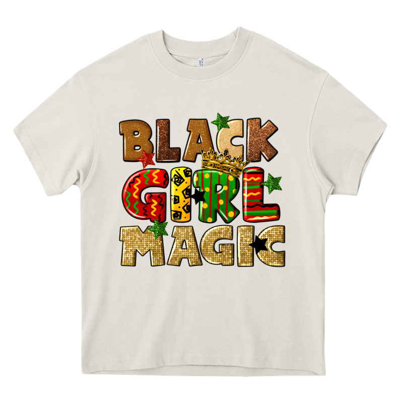 Black Girl Magic Juneteenth Heavy Core Tee by CowGirlArtShop | Teevron