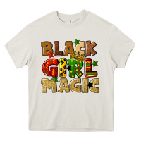 Cream black girl magic juneteenth Heavy Core Tee - CowGirlArtShop