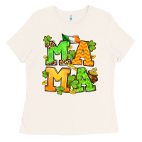 Bone St. Patrick's Day mama Ladies Tee - OliviaCreatesArt