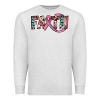Oatmeal Heather faith Premium Sweatshirt - JahusDesignShop