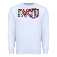 White faith Premium Sweatshirt - JahusDesignShop