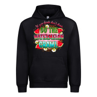 Black if you drink don't drive do the watermelon crawl Urban Hoodie - RanaPortraitStore