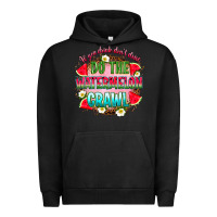 Pigment Black if you drink don't drive do the watermelon crawl Urban Hoodie - RanaPortraitStore