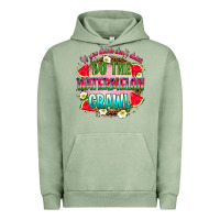 Pigment Oil Green if you drink don't drive do the watermelon crawl Urban Hoodie - RanaPortraitStore