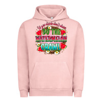 Pigment Salmon if you drink don't drive do the watermelon crawl Urban Hoodie - RanaPortraitStore