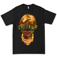 Black Do it for the culture Premium Tee - HowdyJamesFarm