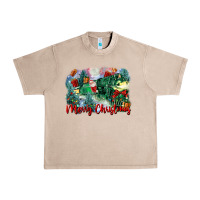 French Oak merry christmas santa polar express Urban Heavy Tee - FaDigitalArtStudio