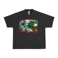 Pigment Black merry christmas santa polar express Urban Heavy Tee - FaDigitalArtStudio