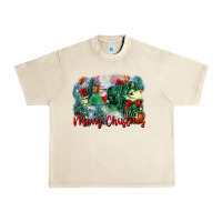Sandshell merry christmas santa polar express Urban Heavy Tee - FaDigitalArtStudio