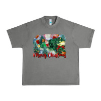 Tornado merry christmas santa polar express Urban Heavy Tee - FaDigitalArtStudio