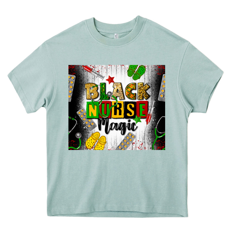Black Nurse Magic Heavy Core Tee by CowGirlArtShop | Teevron