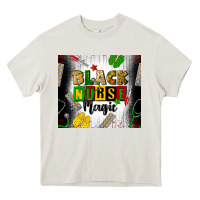 Cream black nurse magic Heavy Core Tee - CowGirlArtShop
