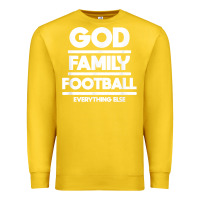 Lemon god family football christian faith shirt Premium Sweatshirt - baoMotion