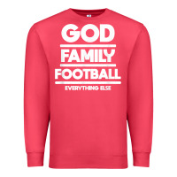 Cardinal god family football christian faith shirt Premium Sweatshirt - baoMotion