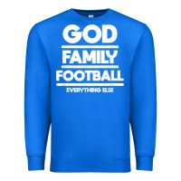 True Royal god family football christian faith shirt Premium Sweatshirt - baoMotion