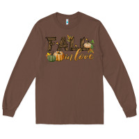 Chestnut fall in love Long Sleeve Tee - BundleAndBundleShop