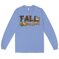 Colony Blue fall in love Long Sleeve Tee - BundleAndBundleShop