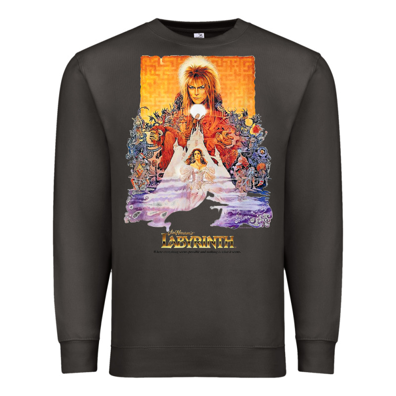 Labyrinth Movie Poster T Shirt Premium Sweatshirt by baoMotion | Teevron