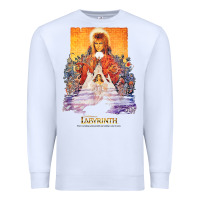 White labyrinth movie poster t shirt Premium Sweatshirt - baoMotion