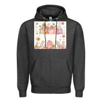 Charcoal Heather teacher custom name Zipper Hoodie - JahusDesignShop