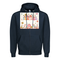 Navy teacher custom name Zipper Hoodie - JahusDesignShop