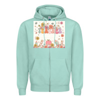 Seafoam teacher custom name Zipper Hoodie - JahusDesignShop