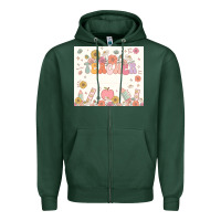 Sports Green teacher custom name Zipper Hoodie - JahusDesignShop