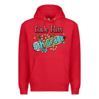 Red little miss fifth grade Premium Hoodie - Jasminsmagicworld