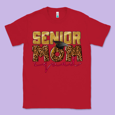 Senior Mom Squad Classic Tee Designed By Cowgirlartshop