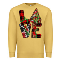 Antique Gold christmas love Premium Sweatshirt - JahusDesignShop