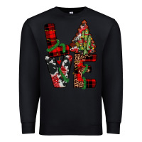 Black christmas love Premium Sweatshirt - JahusDesignShop