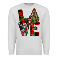 Dove Grey christmas love Premium Sweatshirt - JahusDesignShop