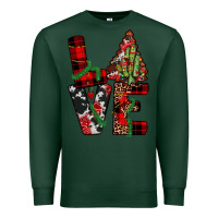 Sports Green christmas love Premium Sweatshirt - JahusDesignShop