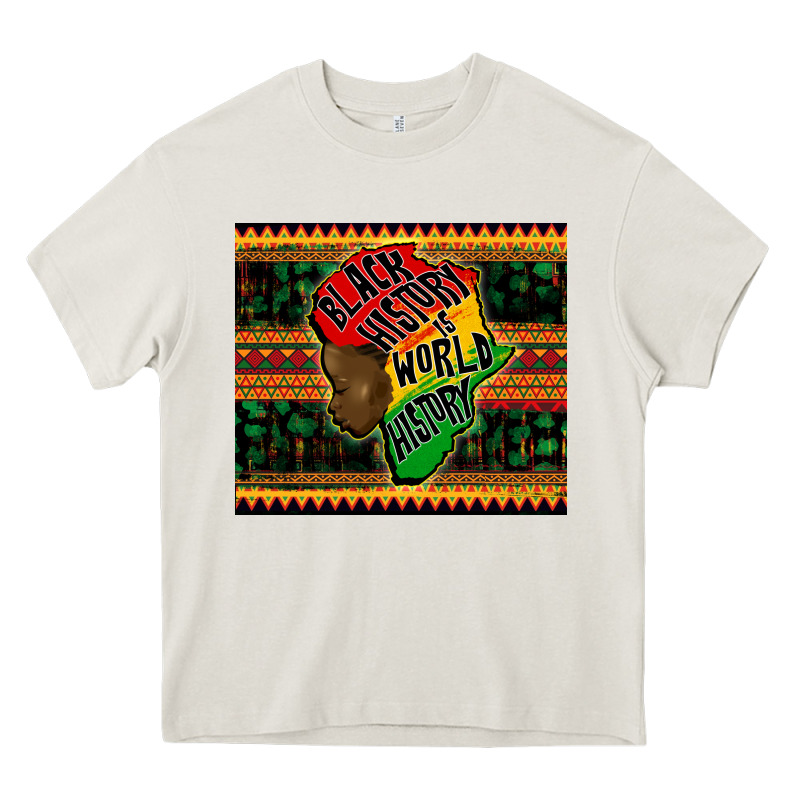 Black History Is World History Heavy Core Tee by CowGirlArtShop | Teevron