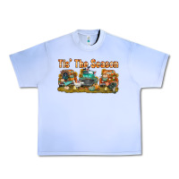 Thanksgiving Tis' The Season With Trucks Bbs Urban Heavy Tee | Teevron