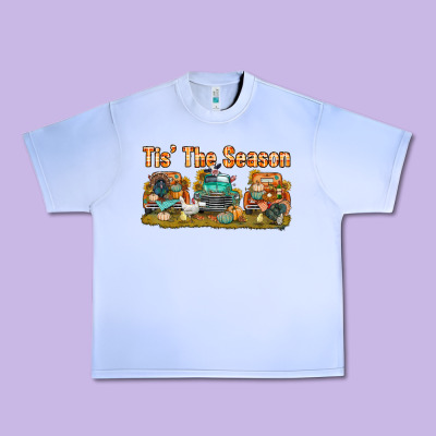Thanksgiving Tis' The Season With Trucks Bbs Urban Heavy Tee Designed By Bundleandbundleshop
