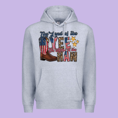 The Land Yee The Home Of The Haw Premium Hoodie Designed By Racoondesign
