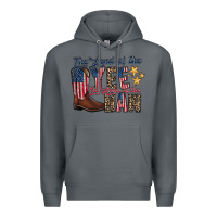 Rock the land yee the home of the haw Premium Hoodie - RacoonDesign