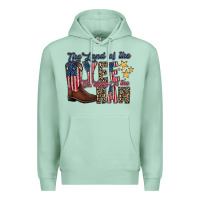 Seafoam the land yee the home of the haw Premium Hoodie - RacoonDesign