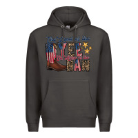 Smoke the land yee the home of the haw Premium Hoodie - RacoonDesign