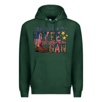 Sports Green the land yee the home of the haw Premium Hoodie - RacoonDesign