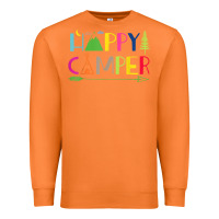 Carrot camping arrow camper happy summer camp camping kids 635 Premium Sweatshirt - baoMotion