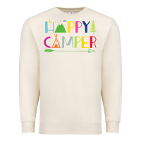 Sandshell camping arrow camper happy summer camp camping kids 635 Premium Sweatshirt - baoMotion