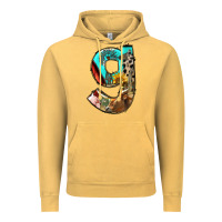 Vintage Mustard farm life alphabet lowercase letters g Vintage Hoodie - BundleAndBundleShop